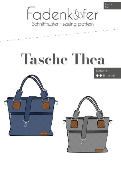 Papierschnittmuster - Tasche Thea, Fadenkäfer
